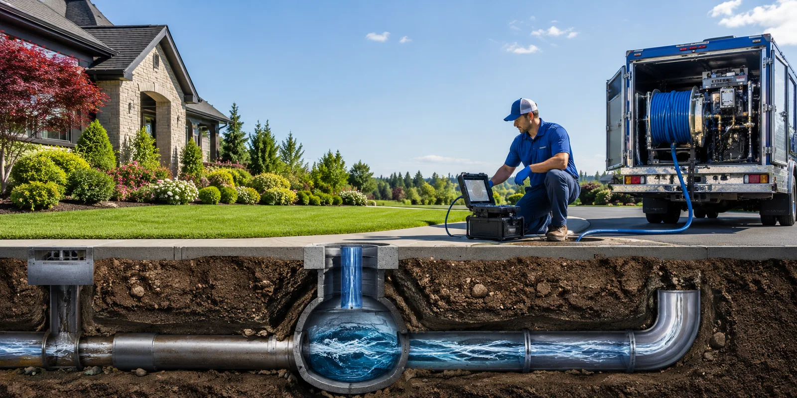 Drainage restoration information for Lickingville, PA